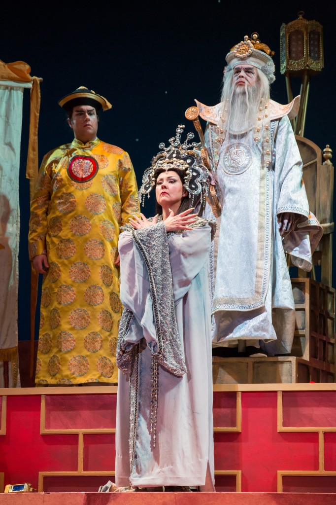 Brenda Harris as Turandot.  Photo by Rod Millington and Sarasota Opera