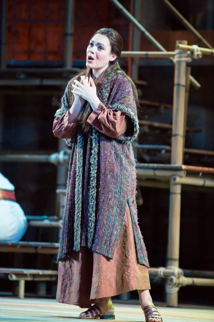 Soprano Maria Natale as Liu in Sarasota Operas production of TURANDOT. Photo by Rod Millington and Sarasota Opera